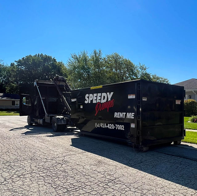 small commercial dumpster