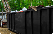 Concrete Dirt Dumpster rental